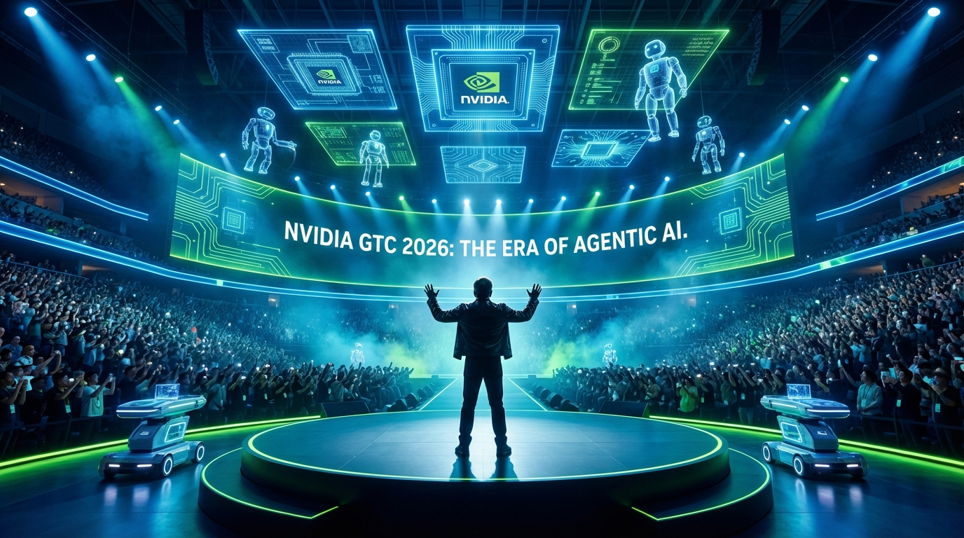 NVIDIA GTC 2026: Jensen Huang Teases 'World-Surprising' Chips and Agentic AI Era