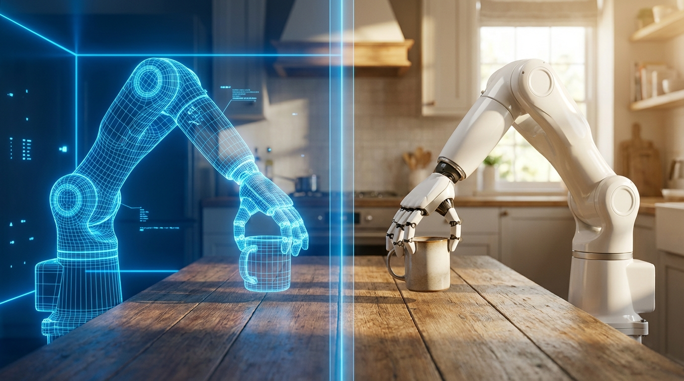 Ai2 Trains Robots Entirely in Simulation — Then Drops Them in the Real World