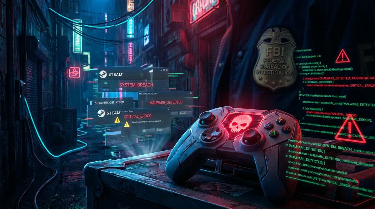 FBI Probes Malware-Laced Steam Games That Stole Crypto from Thousands of Players