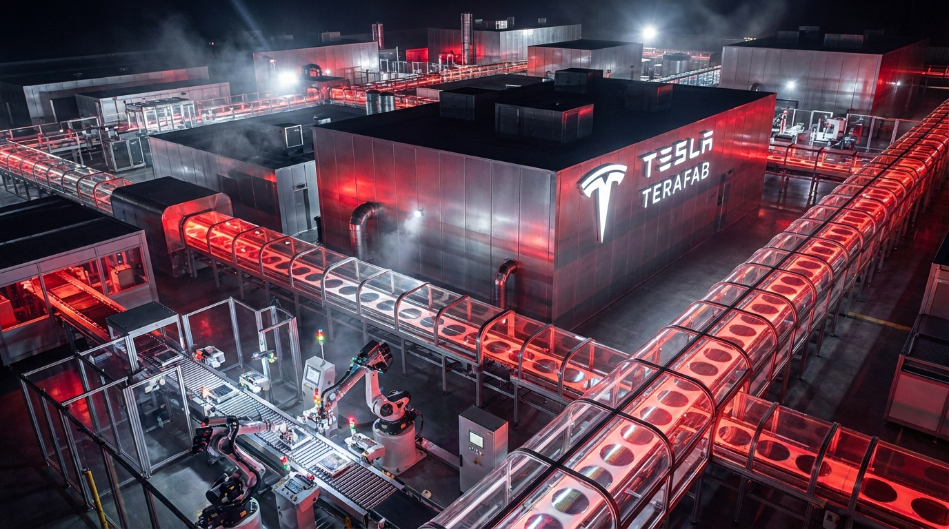 Tesla's Terafab: Musk Announces AI Chip Fab Launching in 7 Days