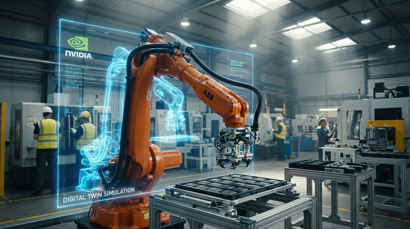 ABB and NVIDIA Say They've Closed the Sim-to-Real Gap for Factory Robots