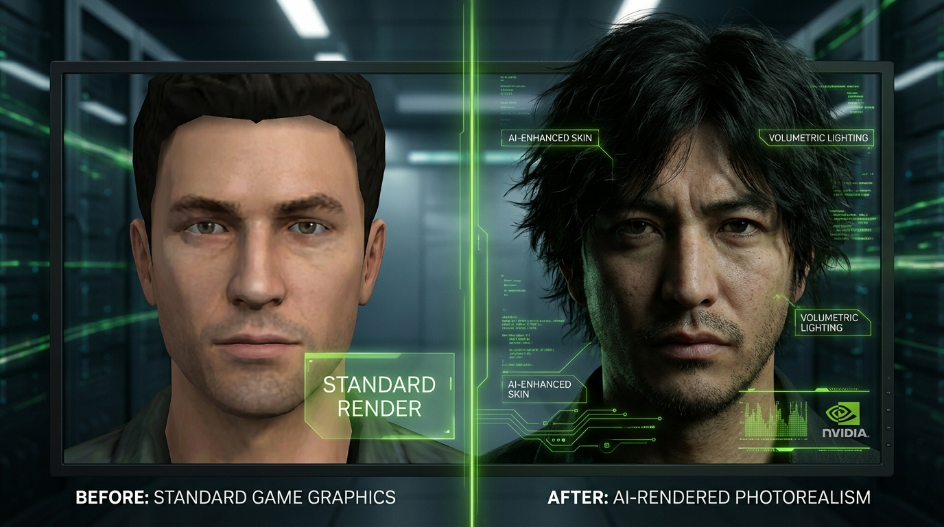 Nvidia's DLSS 5 Is the 'GPT Moment for Graphics' — Neural Rendering Comes to Gaming