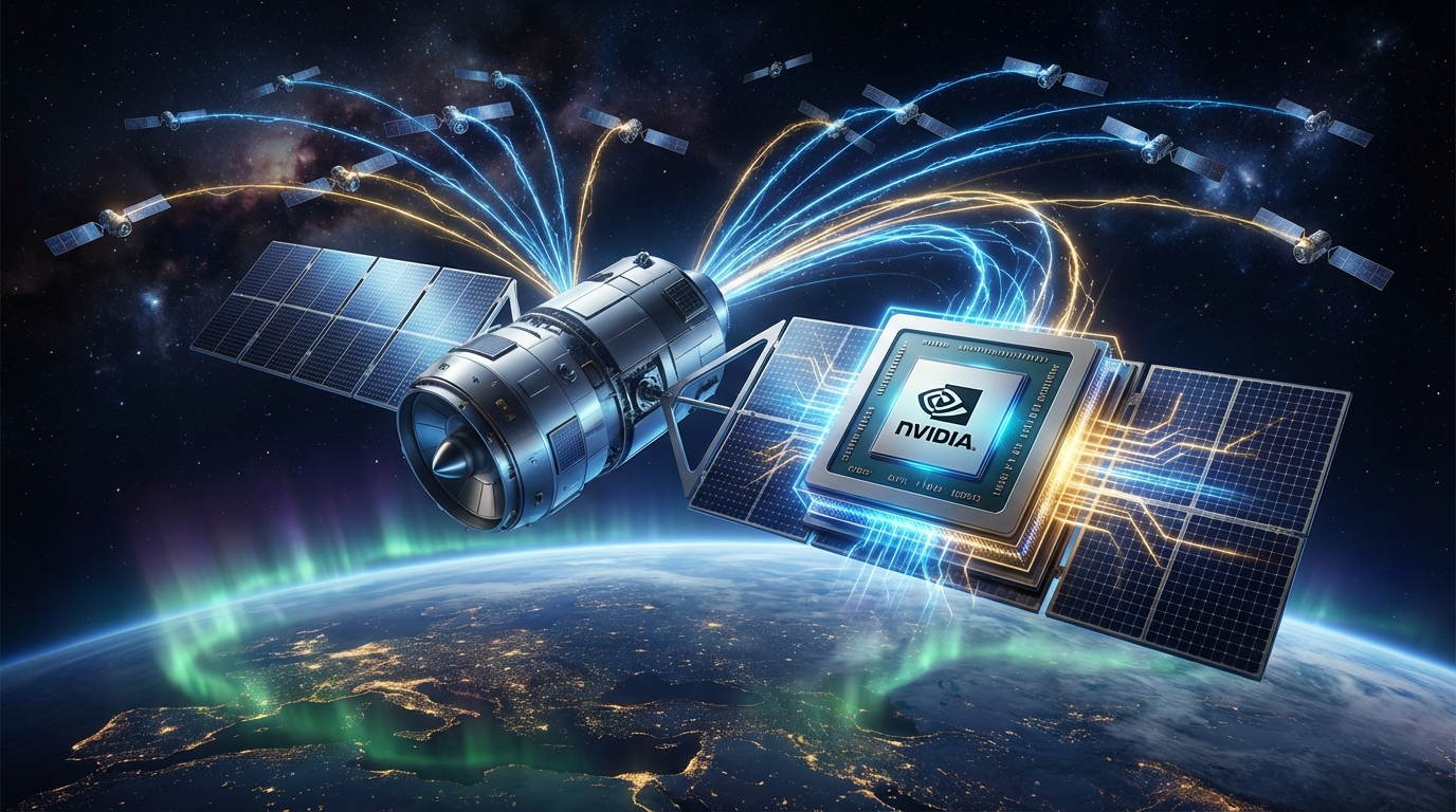 NVIDIA Unveils Space-1 Vera Rubin Module — 25x More AI Compute for Orbital Data Centers