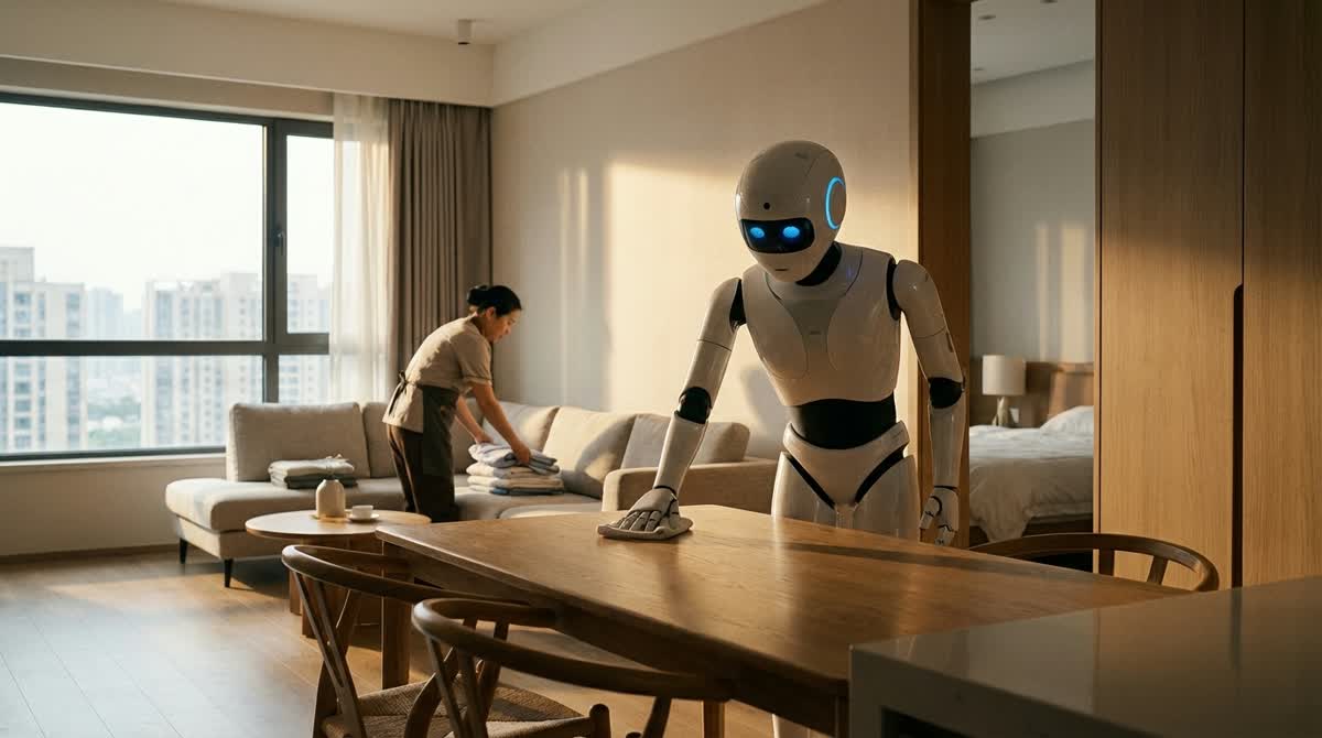 China Deploys Its First Home Cleaning Robot Service via 58.com