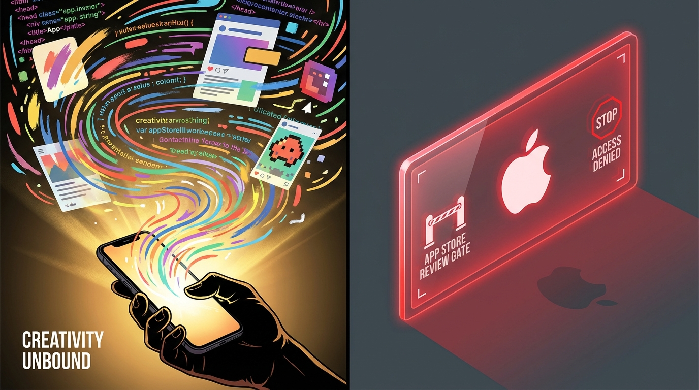 Apple Blocks Vibe Coding Apps from App Store Updates