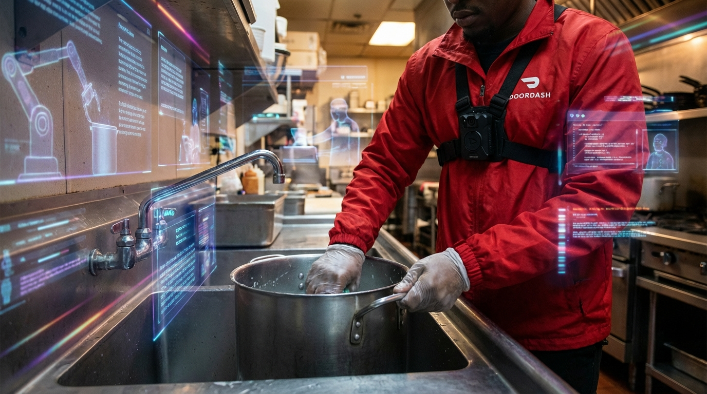 DoorDash Launches 'Tasks' App to Pay Couriers for AI and Robotics Training Data