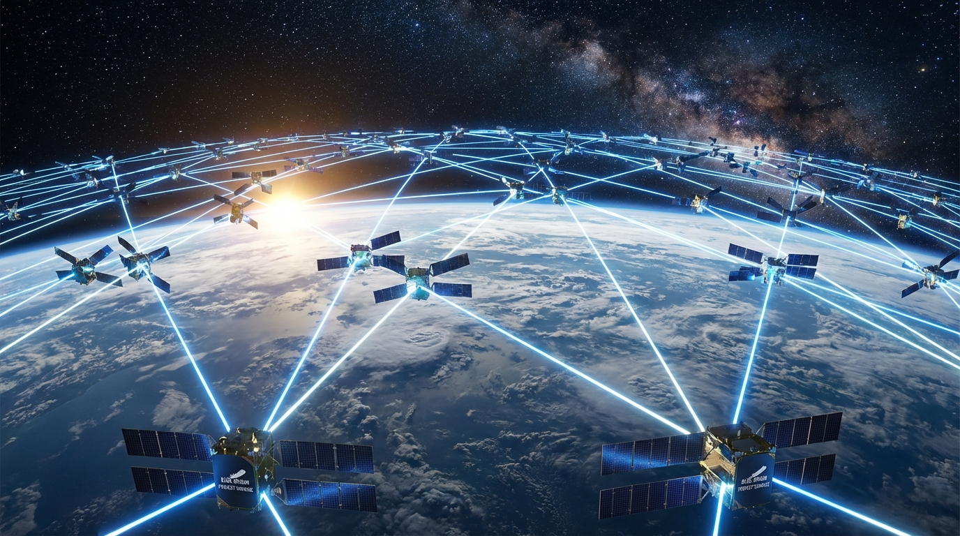 Blue Origin Files Plans for 51,600-Satellite Orbital AI Data Center