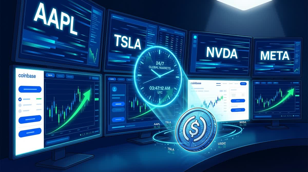 Coinbase Launches 24/7 Perpetual Futures for All Magnificent 7 Stocks