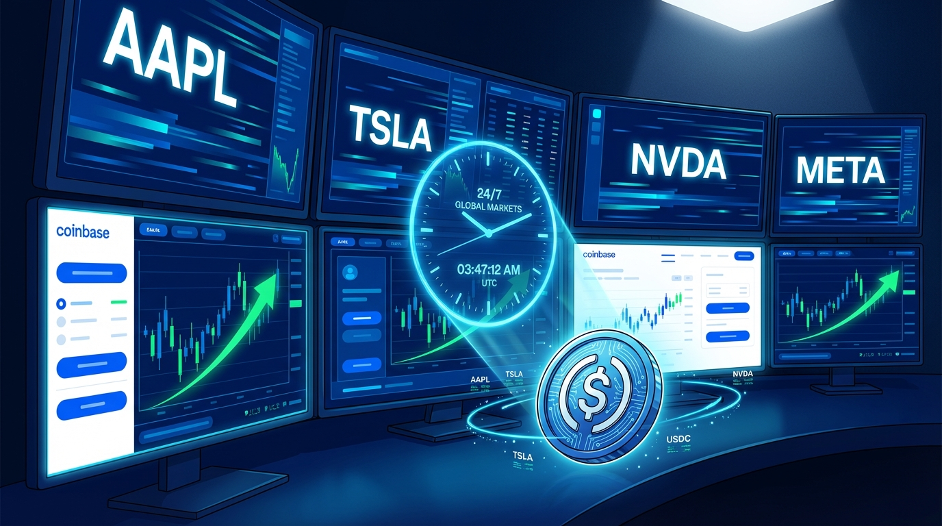 Coinbase Launches 24/7 Perpetual Futures for All Magnificent 7 Stocks