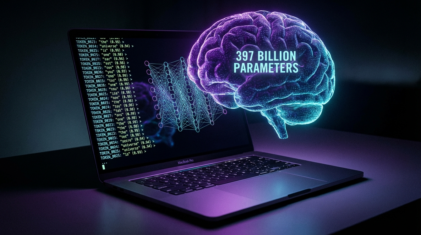 Flash-MoE Runs a 397B Parameter AI Model on a MacBook