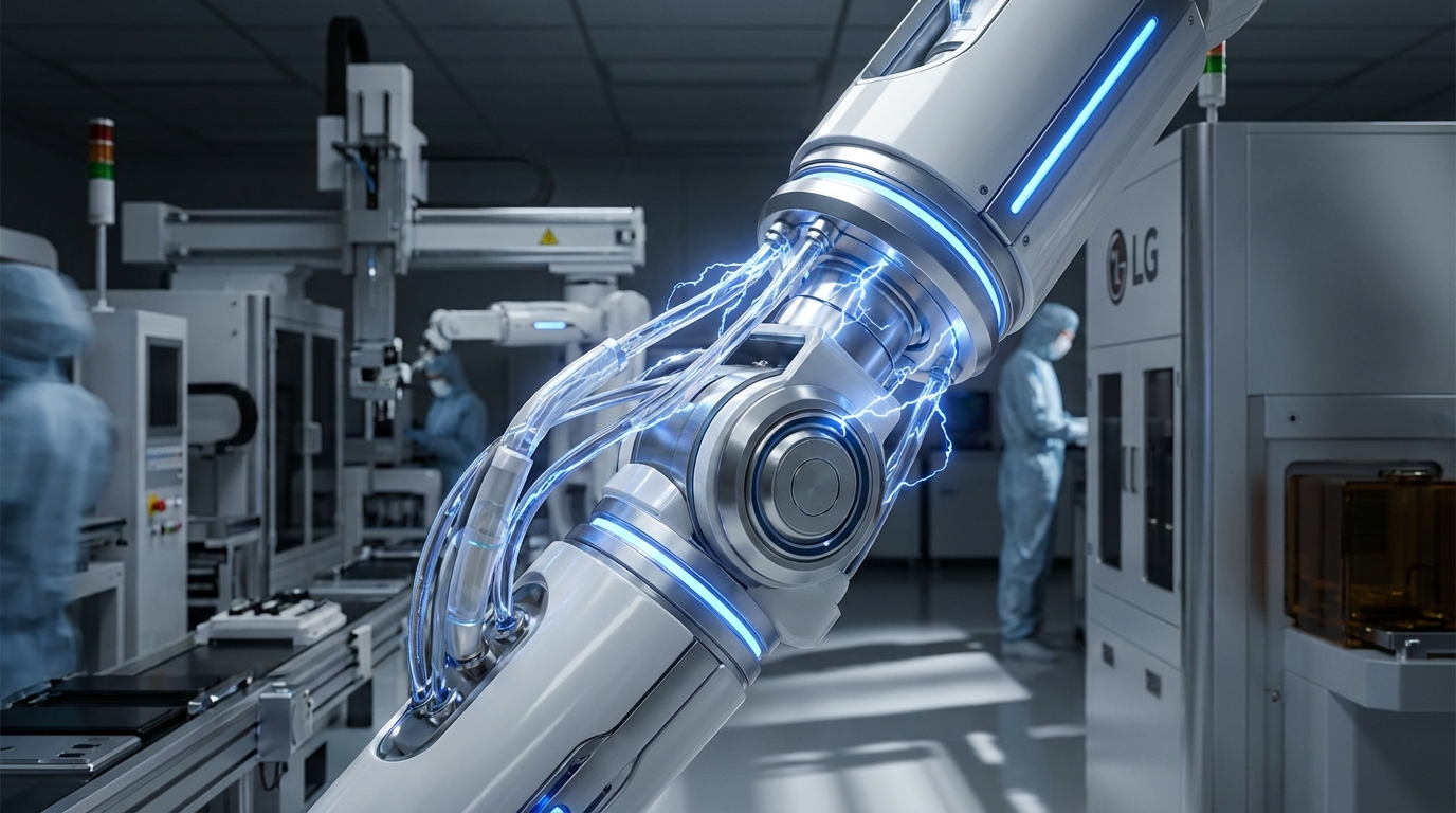 LG Electronics Bets on Robot Actuators, Plans Mass Production in 2026