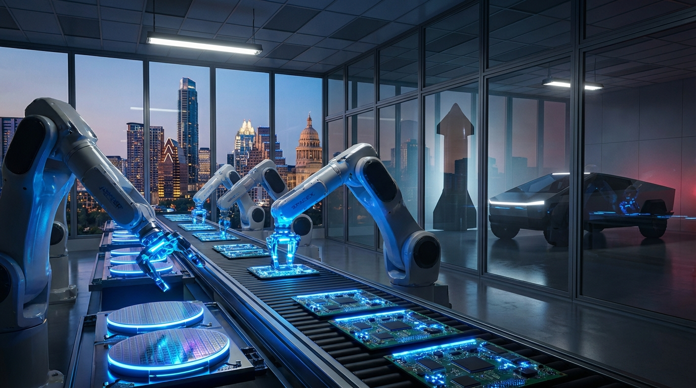 Musk Announces 'Terafab' Chip Plant in Austin — a Joint Tesla and SpaceX Venture
