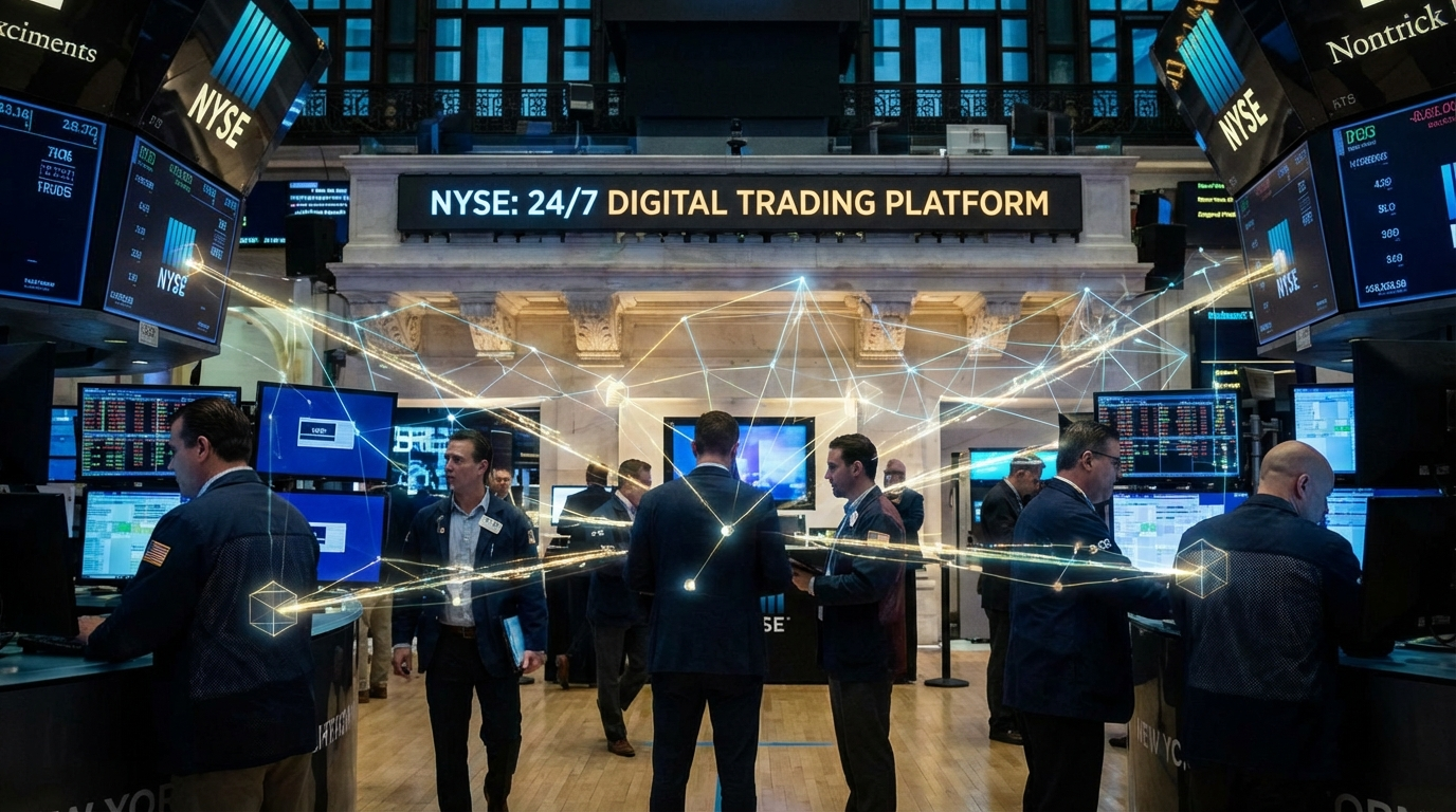 NYSE Partners with Securitize to Build 24/7 Tokenized Stock Platform