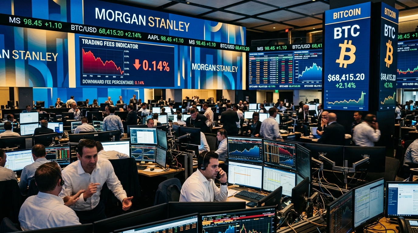 Morgan Stanley Files for Bitcoin ETF at 14 Basis Points — Lowest Fee in the Market