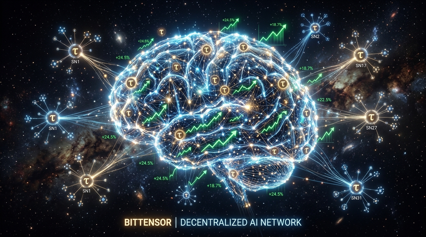 Bittensor's TAO Surges 90% in March as Subnet Tokens Hit $1.5B Combined