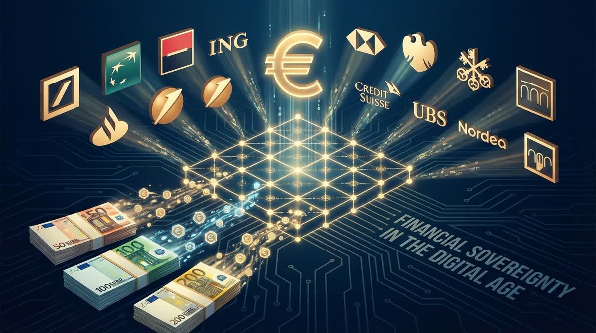 12 EU Banks Are Racing to Put the Euro Onchain Before Dollar Stablecoins Dominate