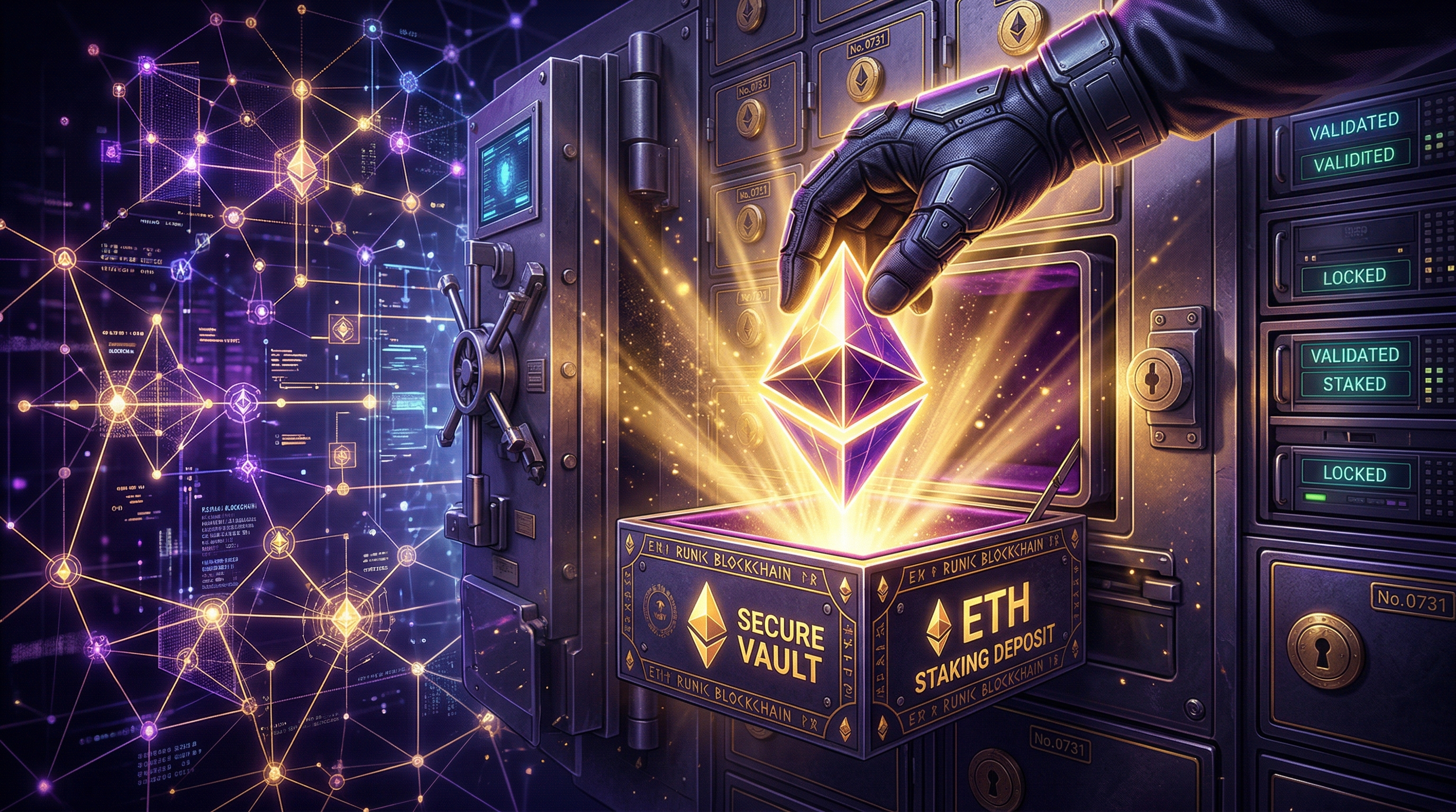 Ethereum Foundation Completes 70,000 ETH Staking Target With $93M Single-Day Deposit