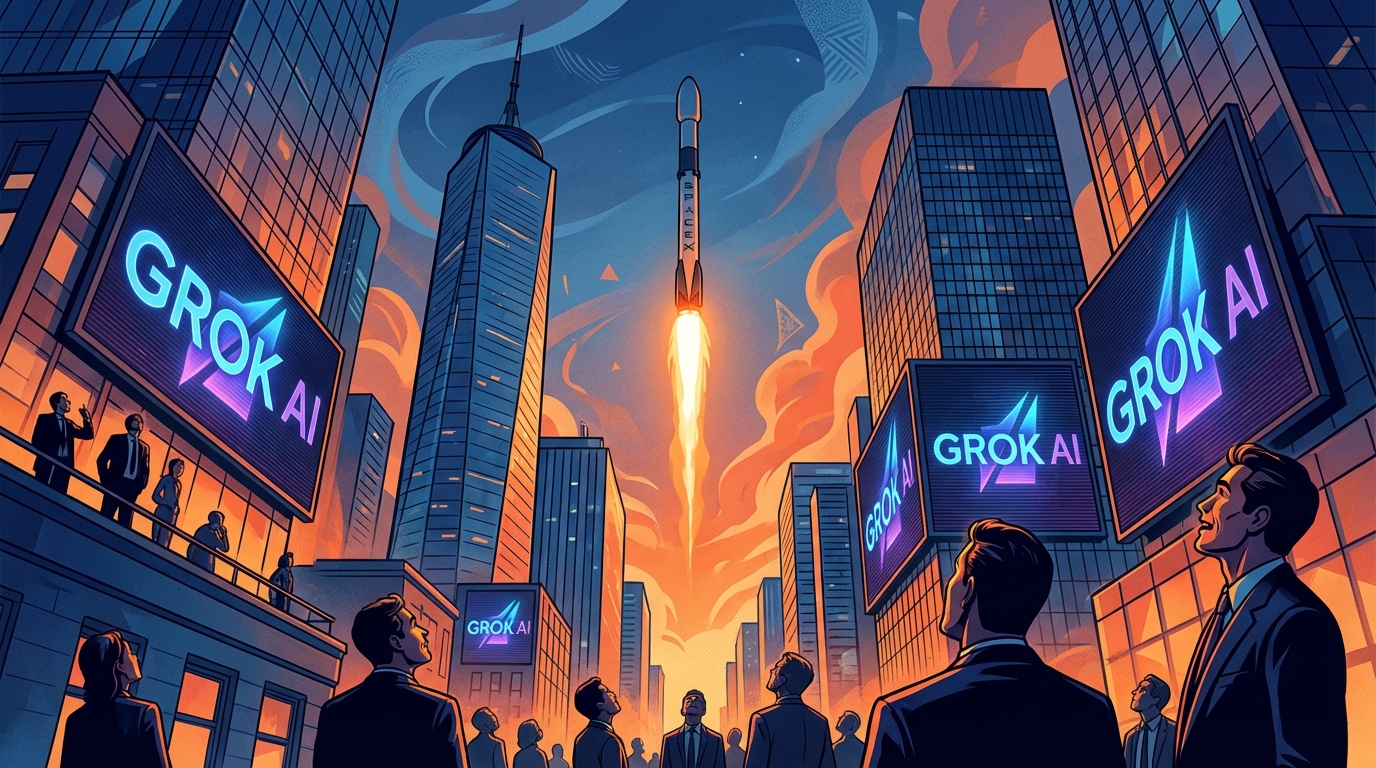Musk Requires SpaceX IPO Banks to Buy Grok Subscriptions