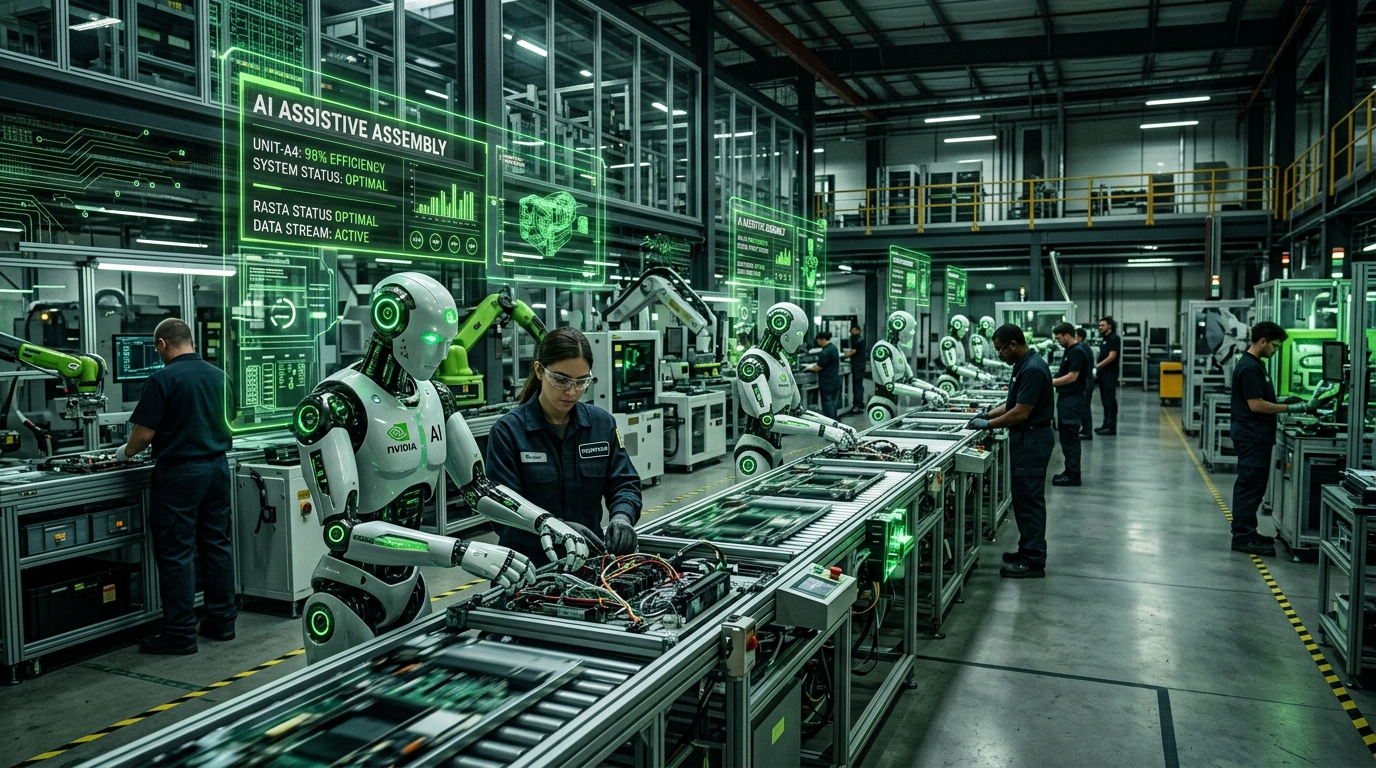 Jensen Huang: Every Industrial Company Will Become a Robotics Company