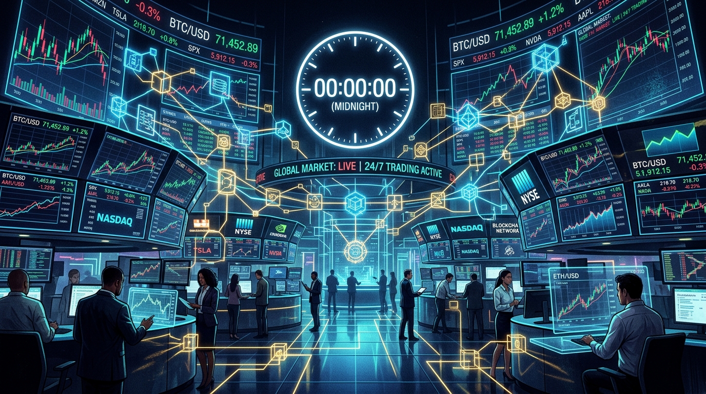 NYSE and Nasdaq Race to Launch 24/7 Tokenized Stock Trading