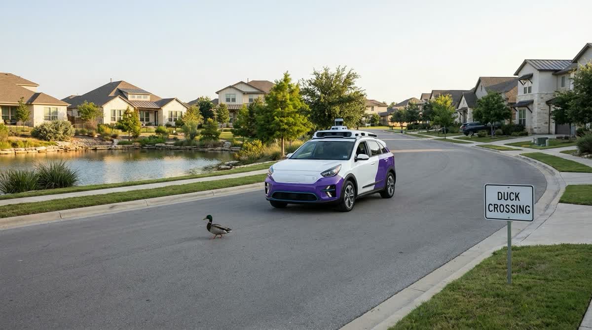 Avride Narrows Austin Test Area After Duck Death Raises AV Safety Questions