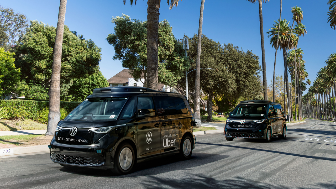 MOIA and Uber Start Los Angeles Testing for ID. Buzz Fleet