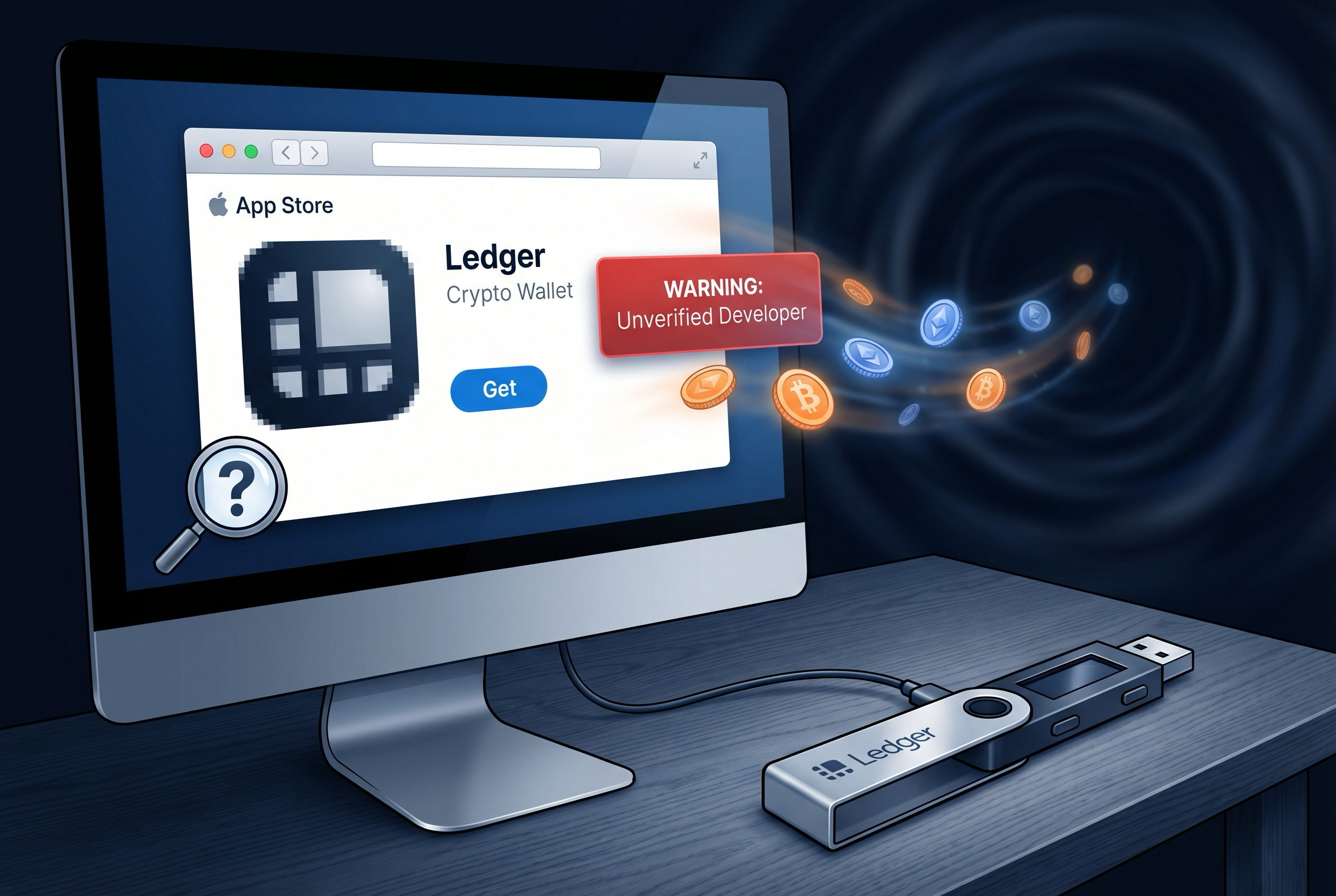 Fake Ledger App on Apple's App Store Is Linked to $9.5M in Crypto Theft