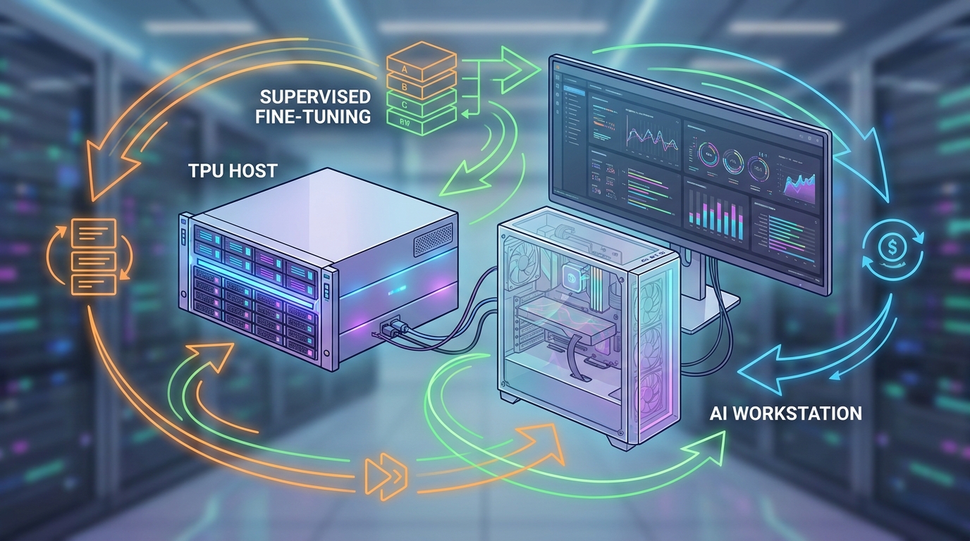 Google Brings MaxText SFT and RL Workflows to Single-Host TPUs