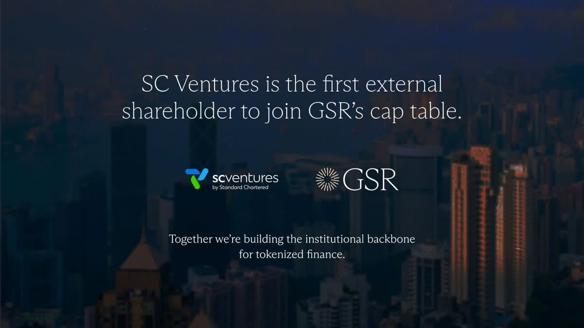 Standard Chartered’s SC Ventures Takes Strategic Stake in GSR