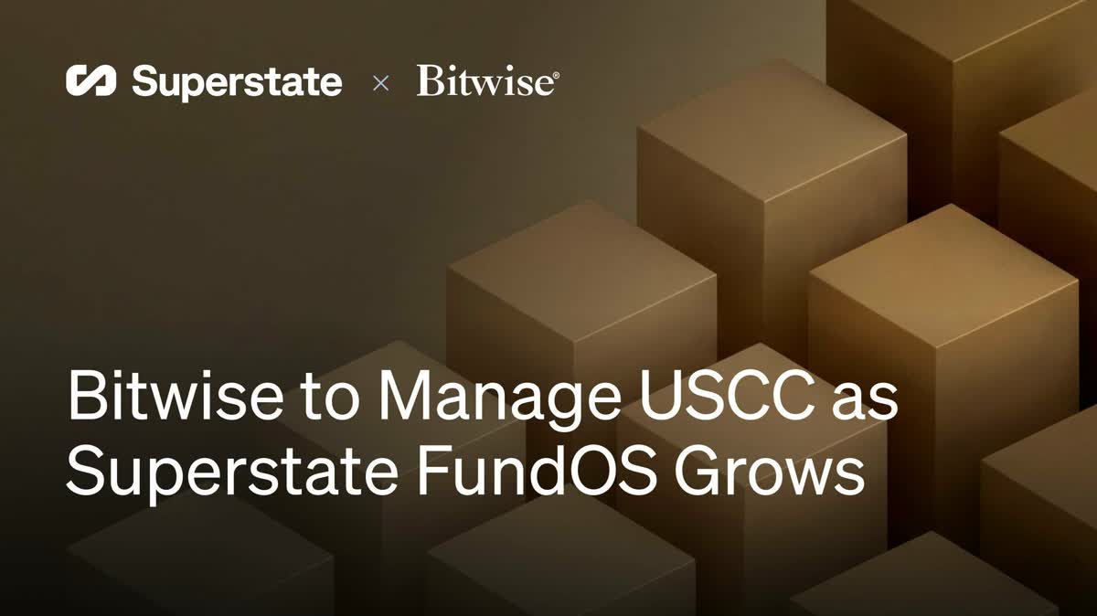 Bitwise to Take Over Superstate's USCC Tokenized Carry Fund