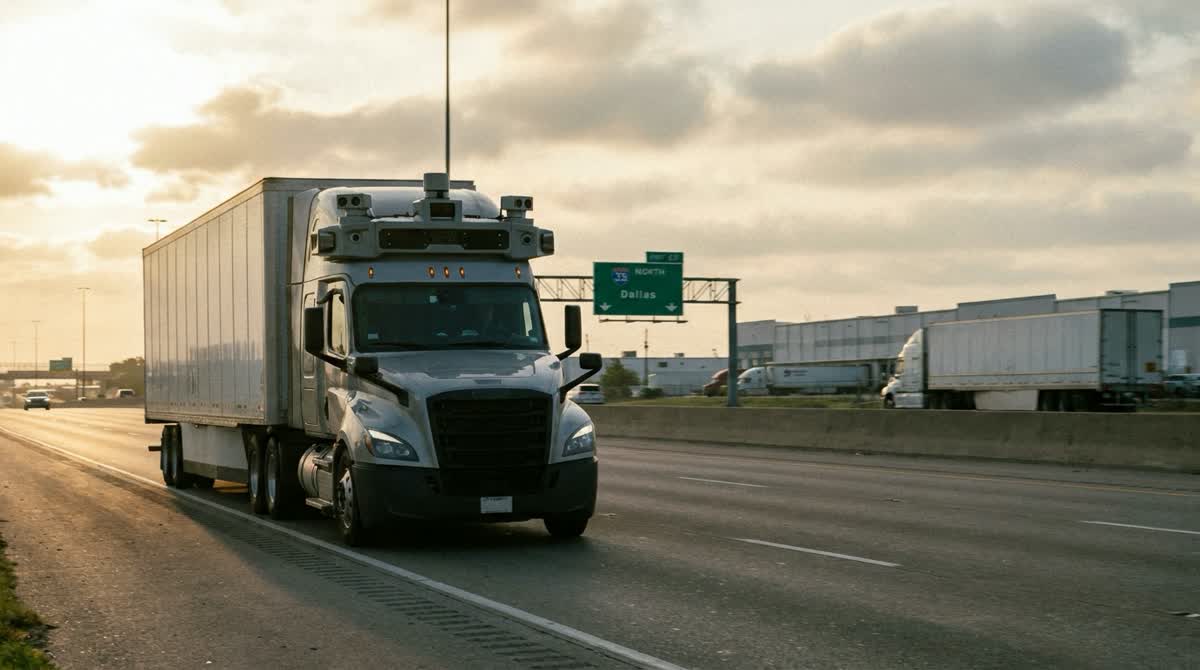 Kodiak Prices $100M PIPE as It Scales Driverless Trucking