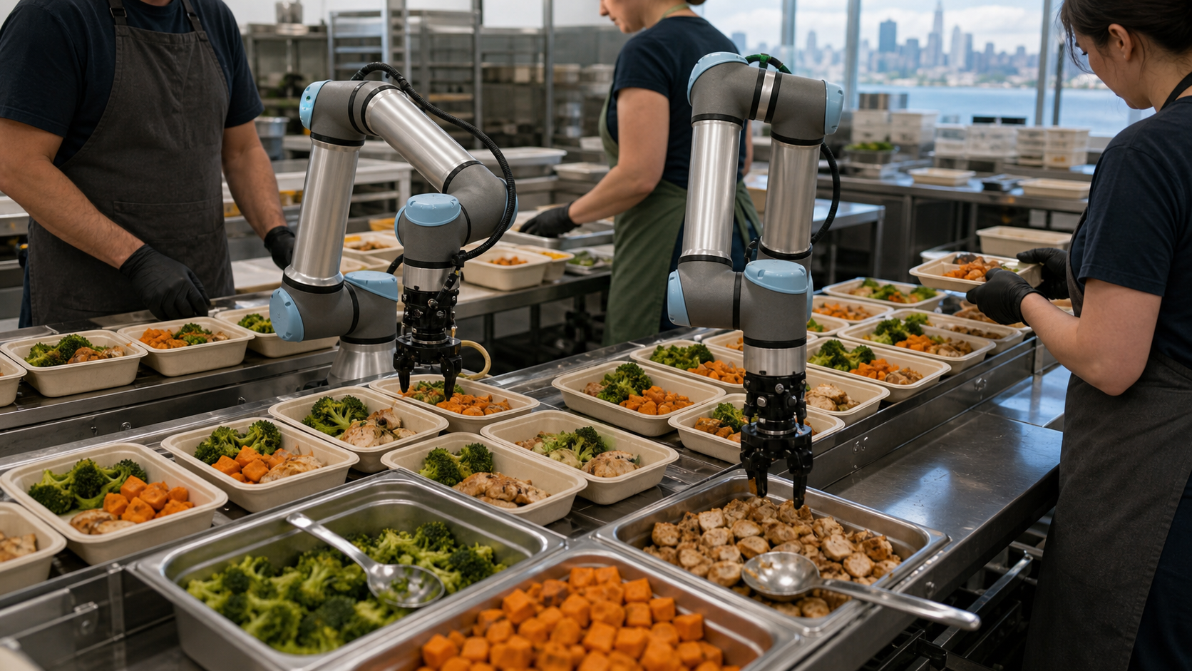 Chef Robotics Arms Join Project Open Hand Meal Prep