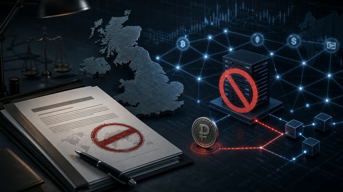 UK Sanctions Huobi in Russia Crypto Network Crackdown