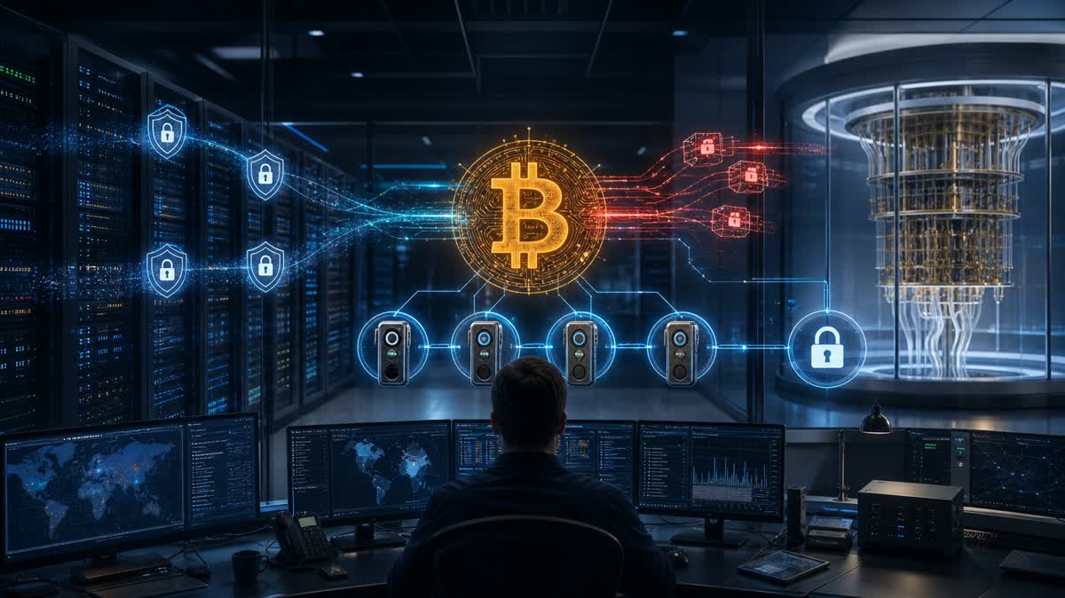 Bitcoin Quantum Debate Shifts From Wallet Keys to Harvested Traffic