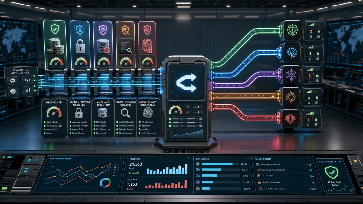 OpenRouter Adds Guardrails for Budgets, Models, and Data Retention