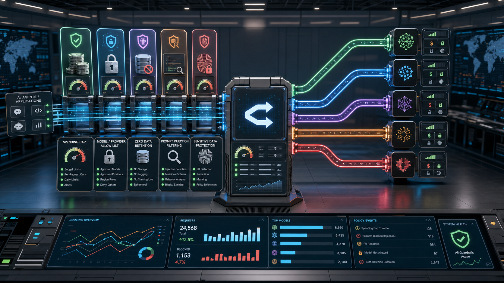 OpenRouter Adds Guardrails for Budgets, Models, and Data Retention