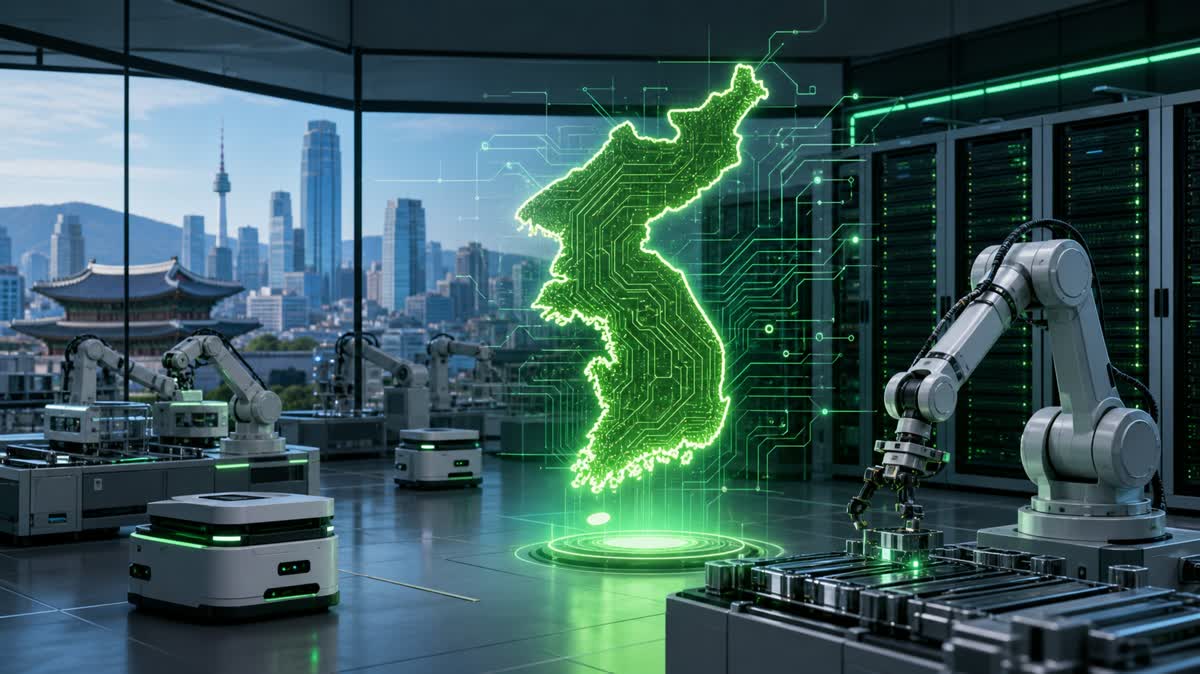 NVIDIA Puts Korea Robotics Push In AI Infrastructure Frame