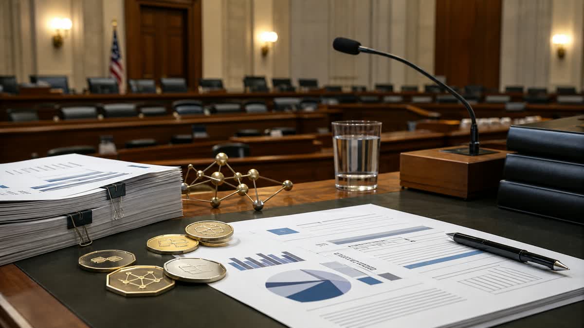 House Tax Panel Sets Crypto Hearing After Seven Draft Bills