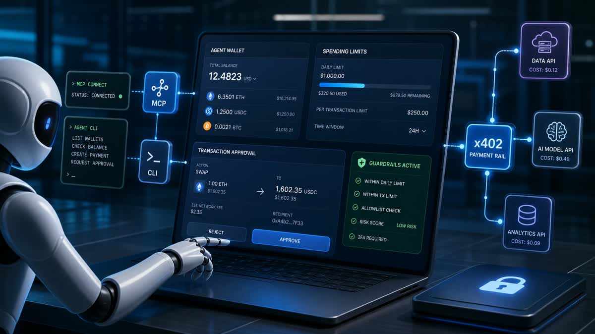 Coinbase Launches Agent Accounts With MCP and CLI Access