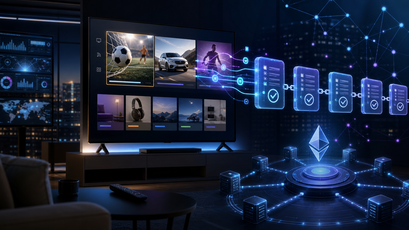 LG Tests Arbitrum-Based Ad Network for Connected TV