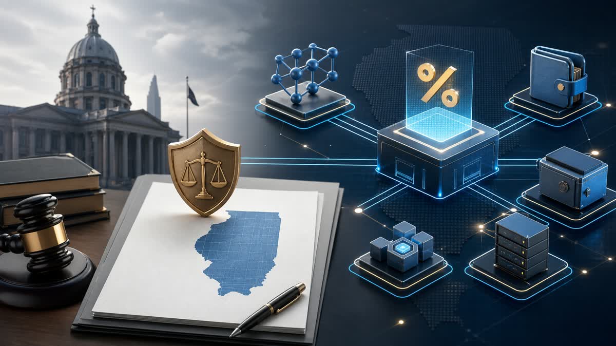 Illinois Budget Adds 0.2% Digital Asset Privilege Tax