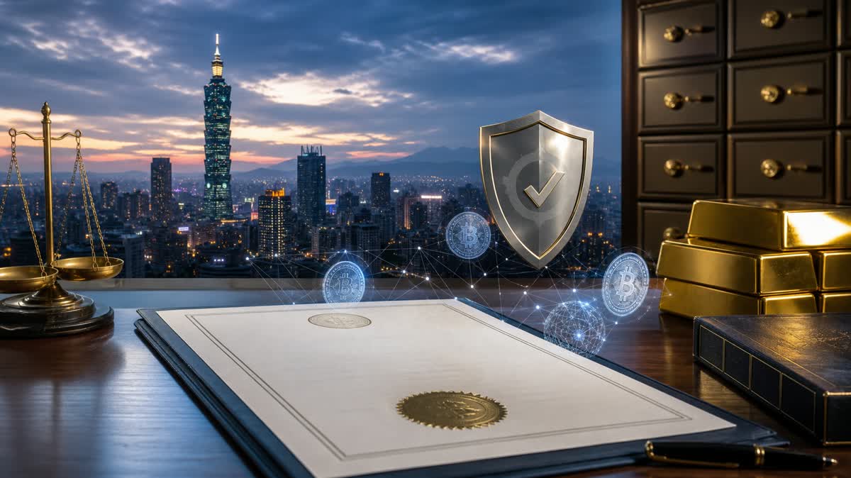 Taiwan Passes Virtual Asset Law Covering VASPs and Stablecoins