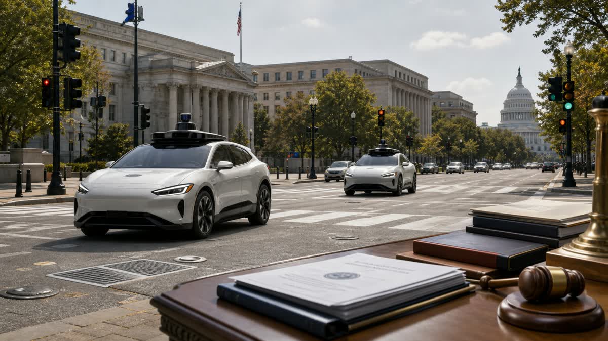 D.C. Robotaxi Bill Pits Uber Against Waymo