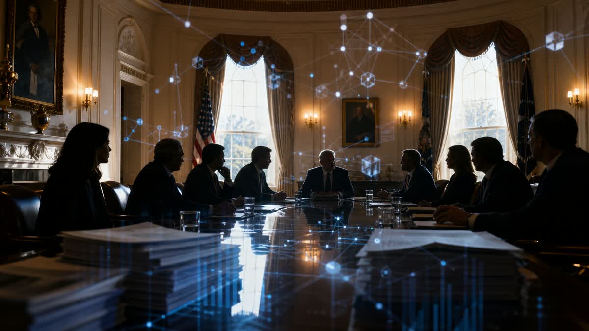 Trump Presses Congress on CLARITY Act at White House Crypto Event