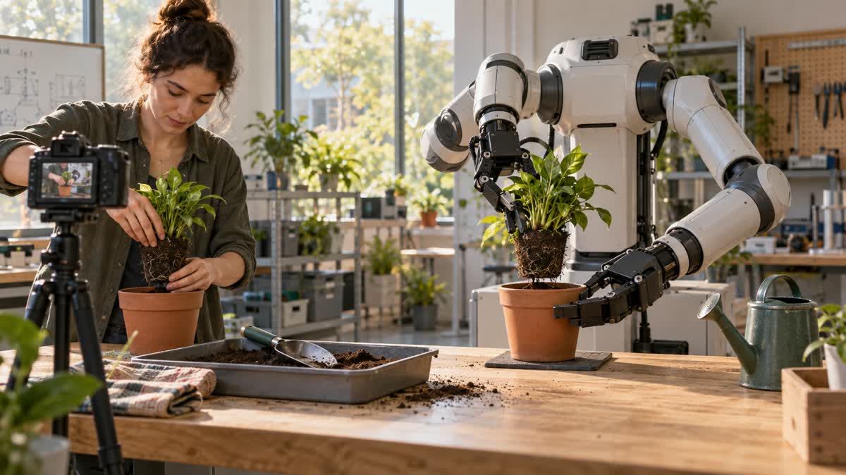 Skild S1 Uses Video Prompts to Teach Robots Unseen Tasks