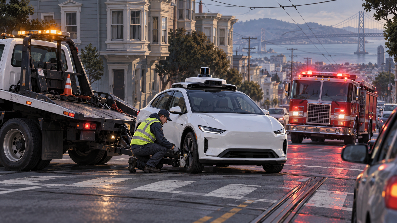 California Sets Robotaxi Emergency-Response Rules and Civil Penalties